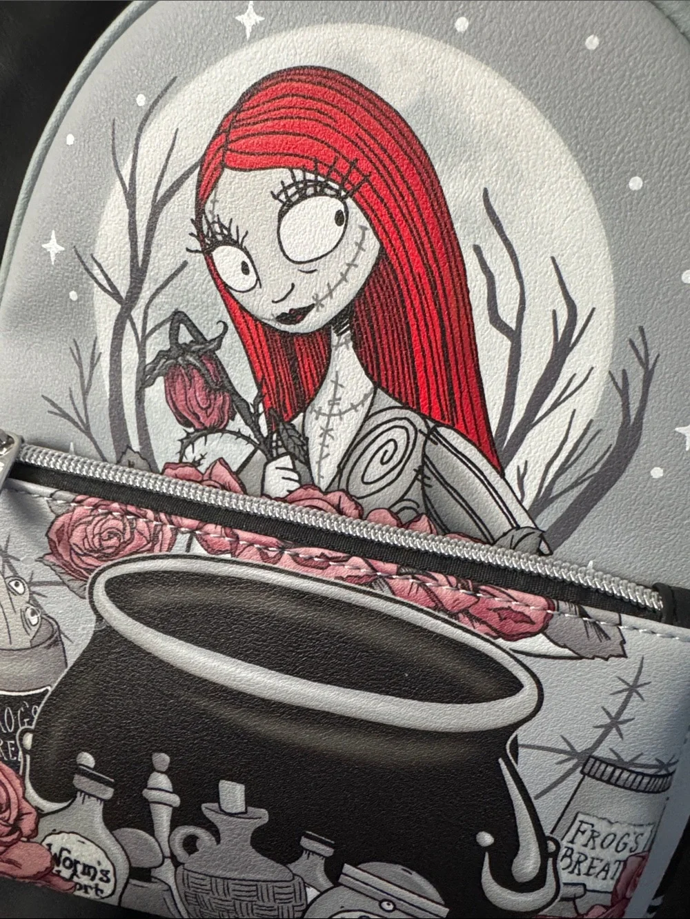 Loungefly Tim Burton “Sally” Style Mini Backpack